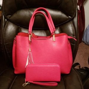 Purse and matching wallet